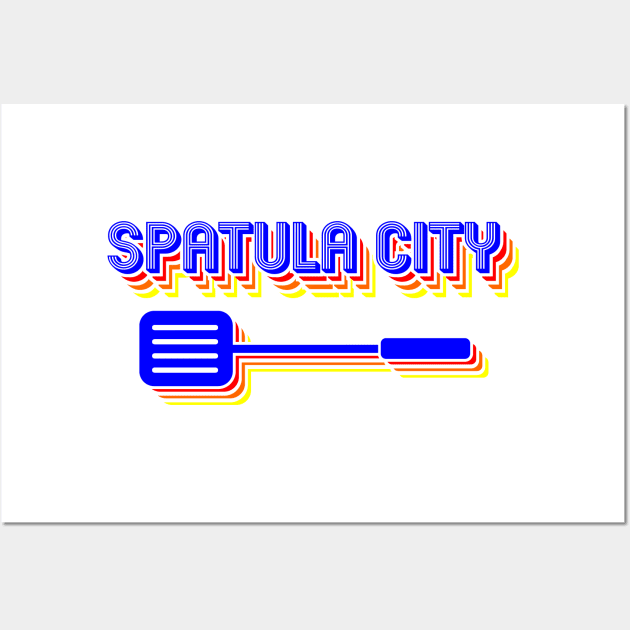 Spatula City! Wall Art by ElectricGecko